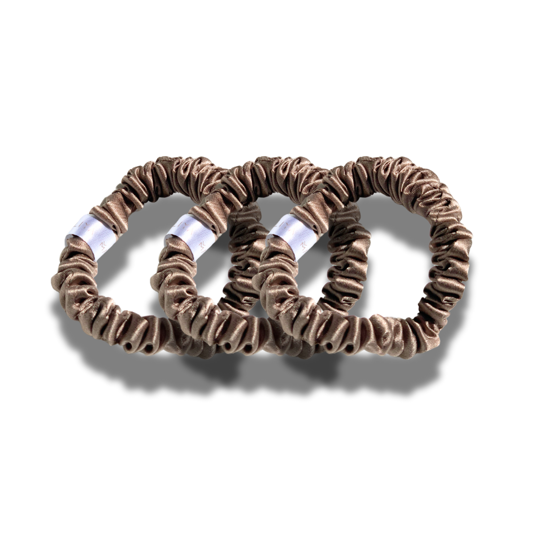 hair ties for women | silk scrunchies | sustainable hair ties for women