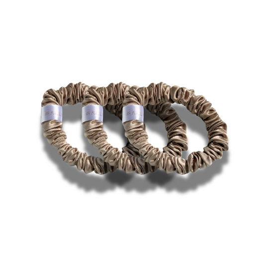 hair ties for women | silk scrunchies | sustainable hair ties for women