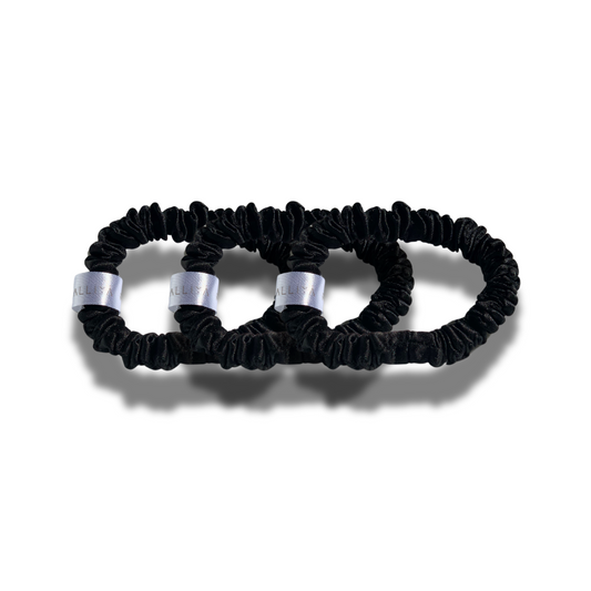 hair ties for women | silk scrunchies | sustainable hair ties for women